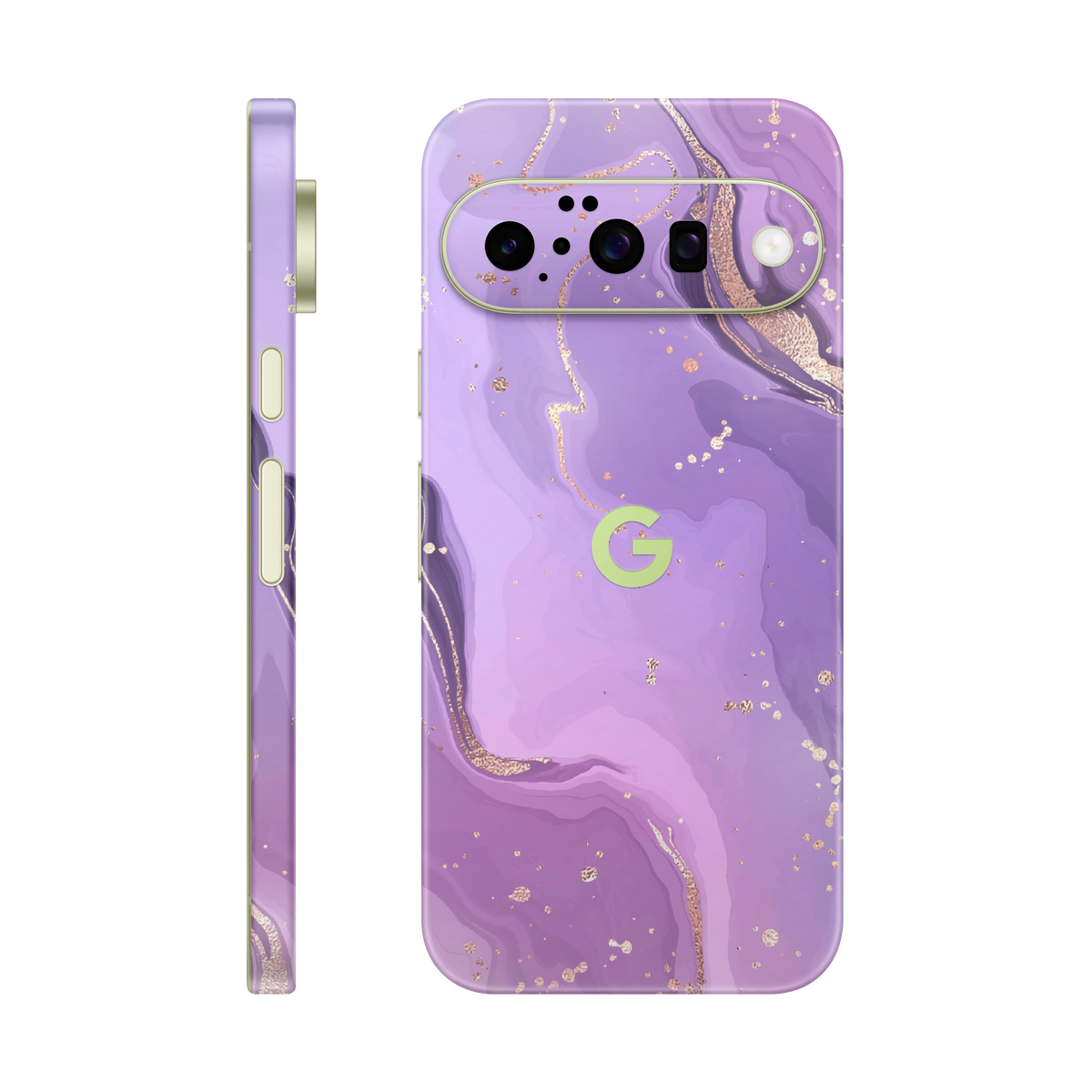 Folie de protectie pentru Google Pixel 10, eSkins Signature, Skin Lavender Swirl