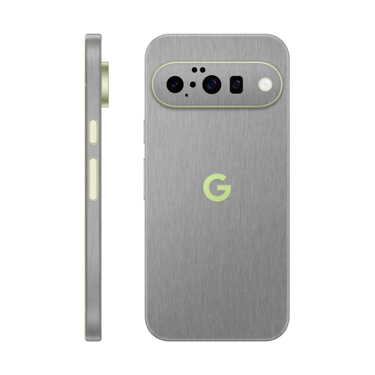 Folie de protectie pentru Google Pixel 10, eSkins Elegans, Skin Metalic Grafit
