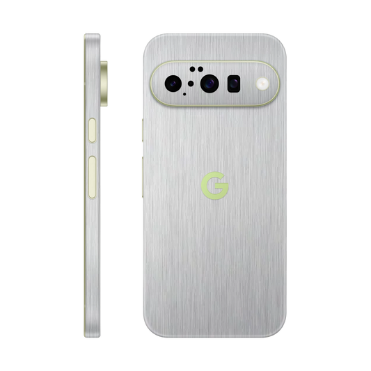 Folie de protectie pentru Google Pixel 10, eSkins Elegans, Skin Metalic Gri