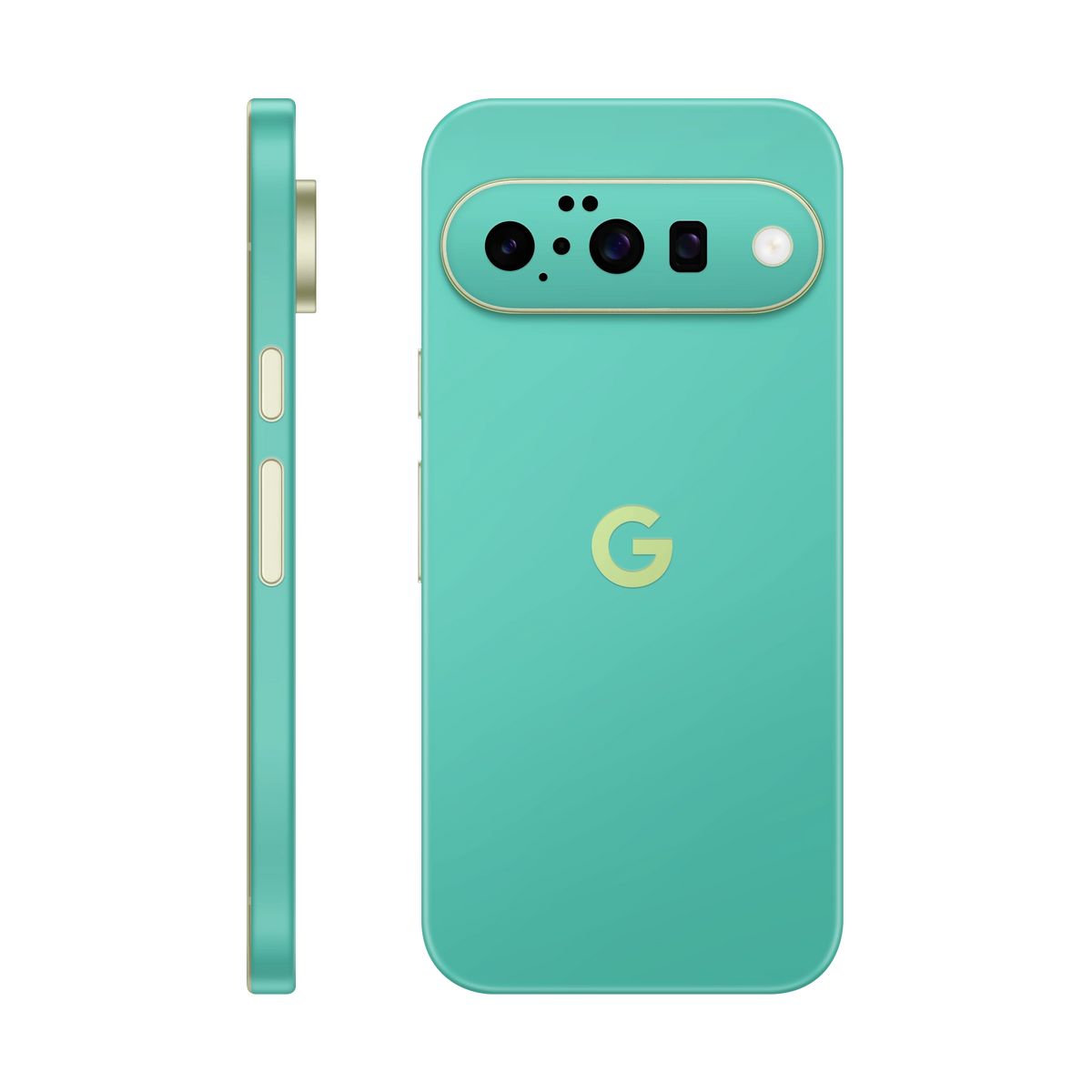 Folie de protectie pentru Google Pixel 10, eSkins Unique, Skin Mat Verde Menta