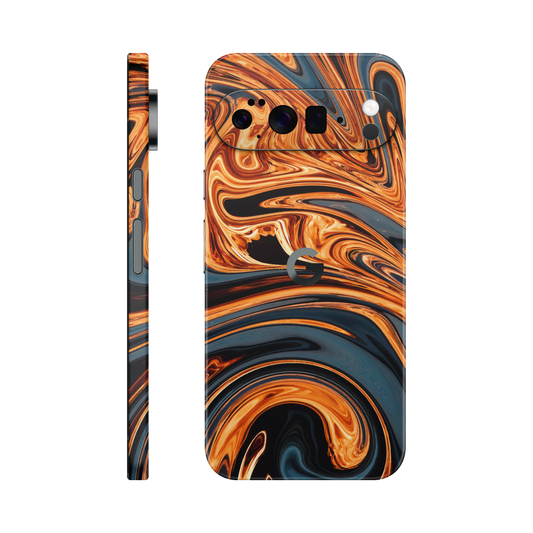 Folie de protectie pentru Google Pixel 10 Pro, eSkins Signature, Skin Amber Blaze