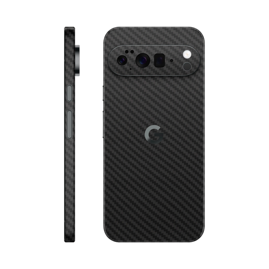 Folie de protectie pentru Google Pixel 10 Pro, eSkins Elegans, Skin Carbon Negru
