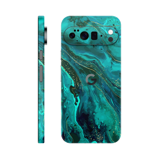 Folie de protectie pentru Google Pixel 10 Pro, eSkins Signature, Skin Celestial Lagoon
