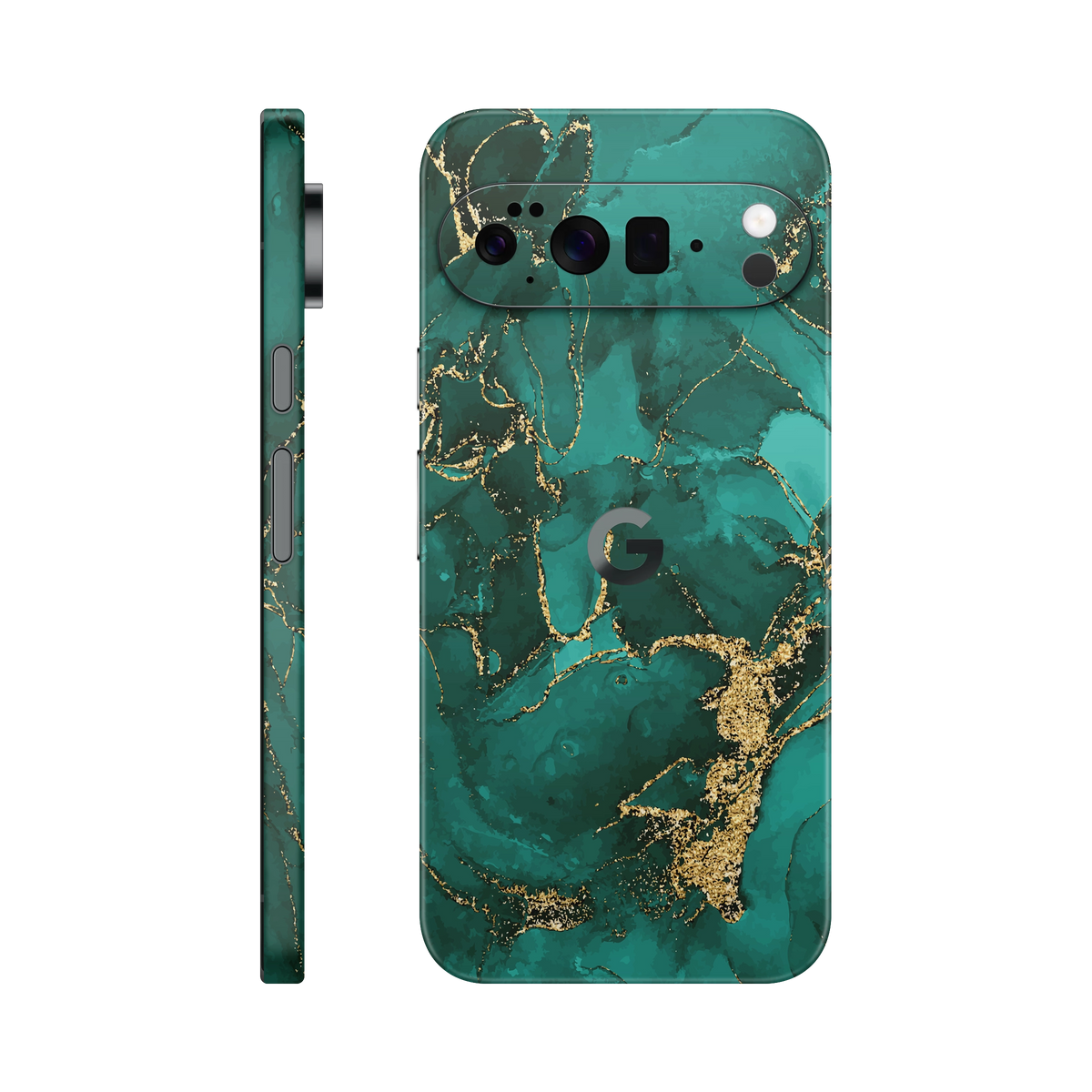 Folie de protectie pentru Google Pixel 10 Pro, eSkins Signature, Skin Ethereal Green