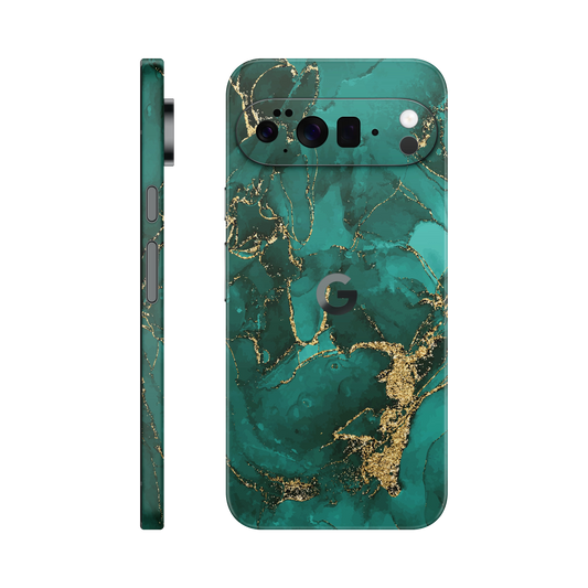 Folie de protectie pentru Google Pixel 10 Pro, eSkins Signature, Skin Ethereal Green