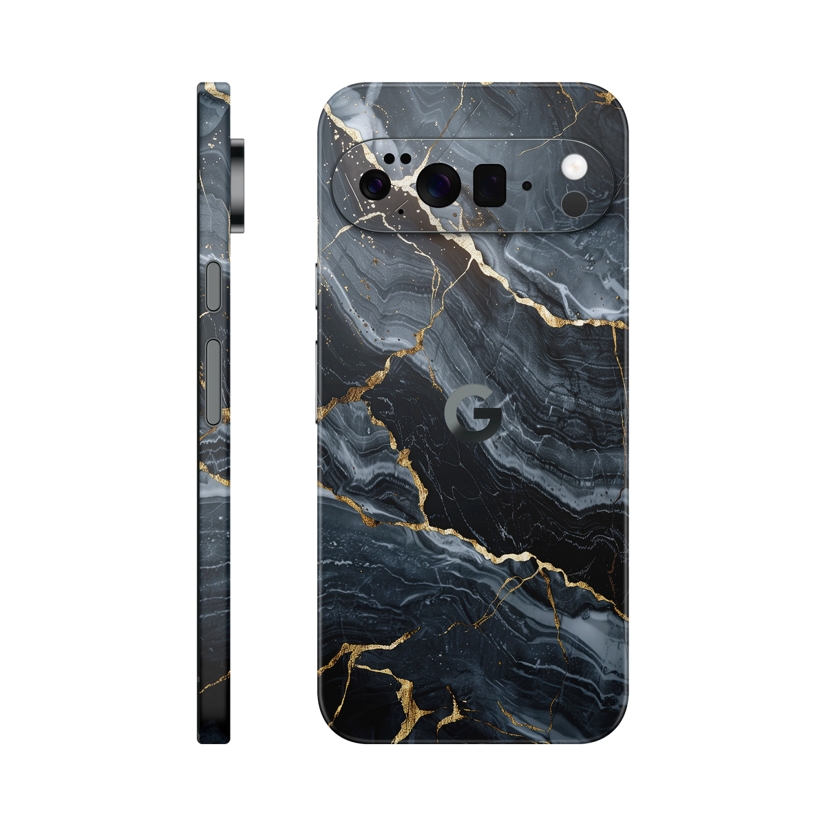Folie de protectie pentru Google Pixel 10 Pro, eSkins Signature, Skin Gilded Abyss