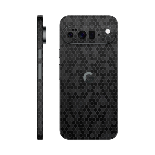 Folie de protectie pentru Google Pixel 10 Pro, eSkins Elegans, Skin Honeycomb Negru