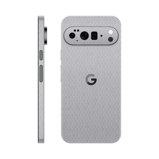 Folie de protectie pentru Google Pixel 10 Pro, eSkins Elegans, Skin Honeycomb Gri