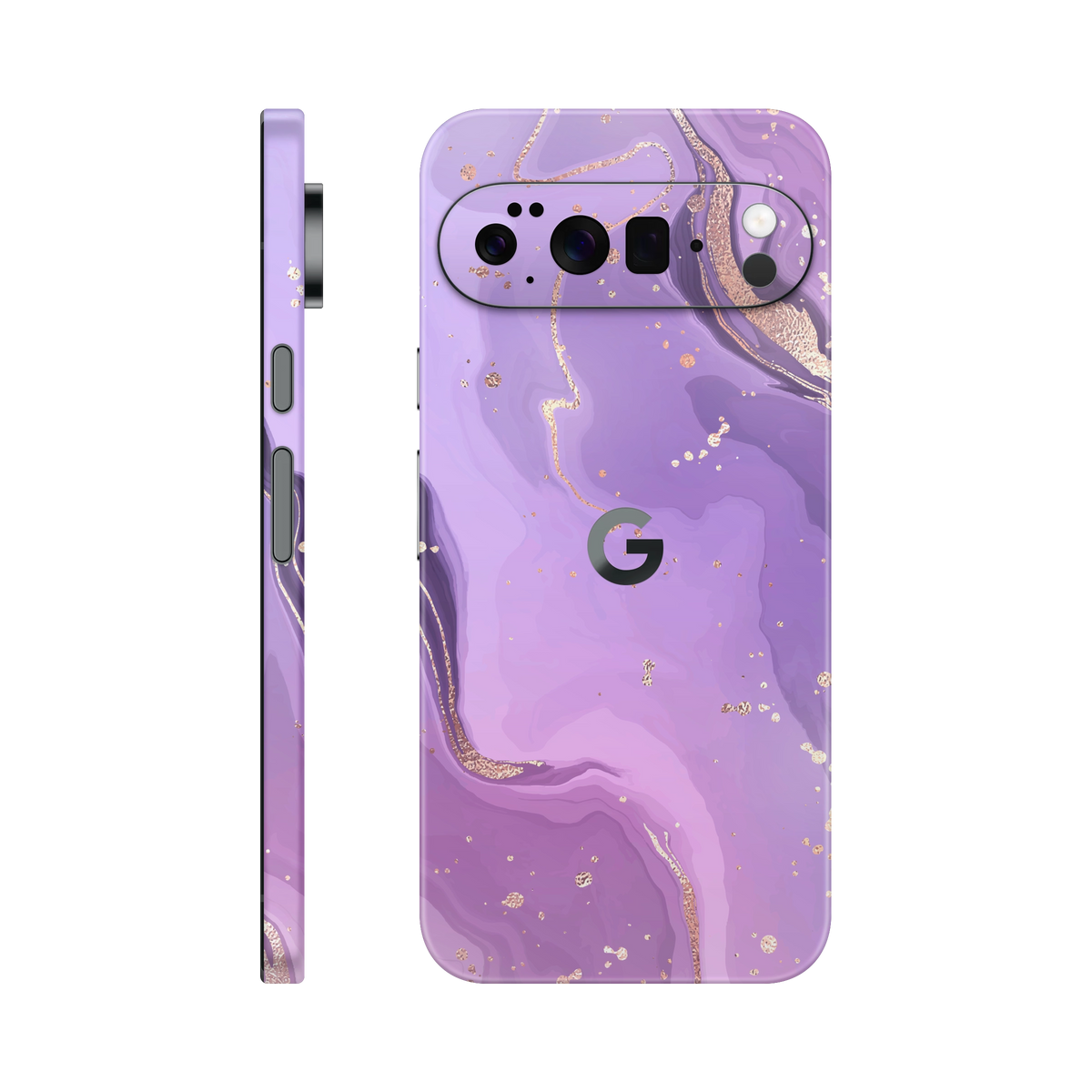 Folie de protectie pentru Google Pixel 10 Pro, eSkins Signature, Skin Lavender Swirl