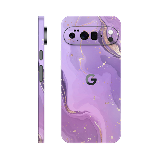 Folie de protectie pentru Google Pixel 10 Pro, eSkins Signature, Skin Lavender Swirl