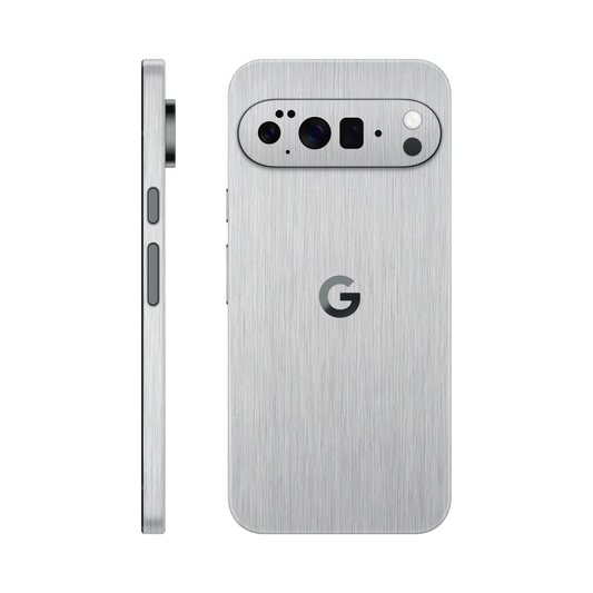 Folie de protectie pentru Google Pixel 10 Pro, eSkins Elegans, Skin Metalic Gri