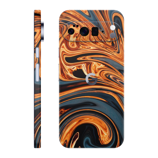 Folie de protectie pentru Google Pixel 10 Pro XL, eSkins Signature, Skin Amber Blaze