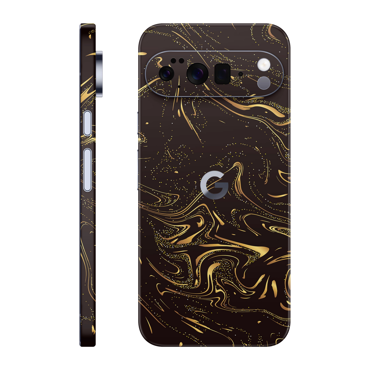 Folie de protectie pentru Google Pixel 10 Pro XL, eSkins Signature, Skin Golden Noir