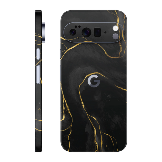 Folie de protectie pentru Google Pixel 10 Pro XL, eSkins Signature, Skin Golden Onyx
