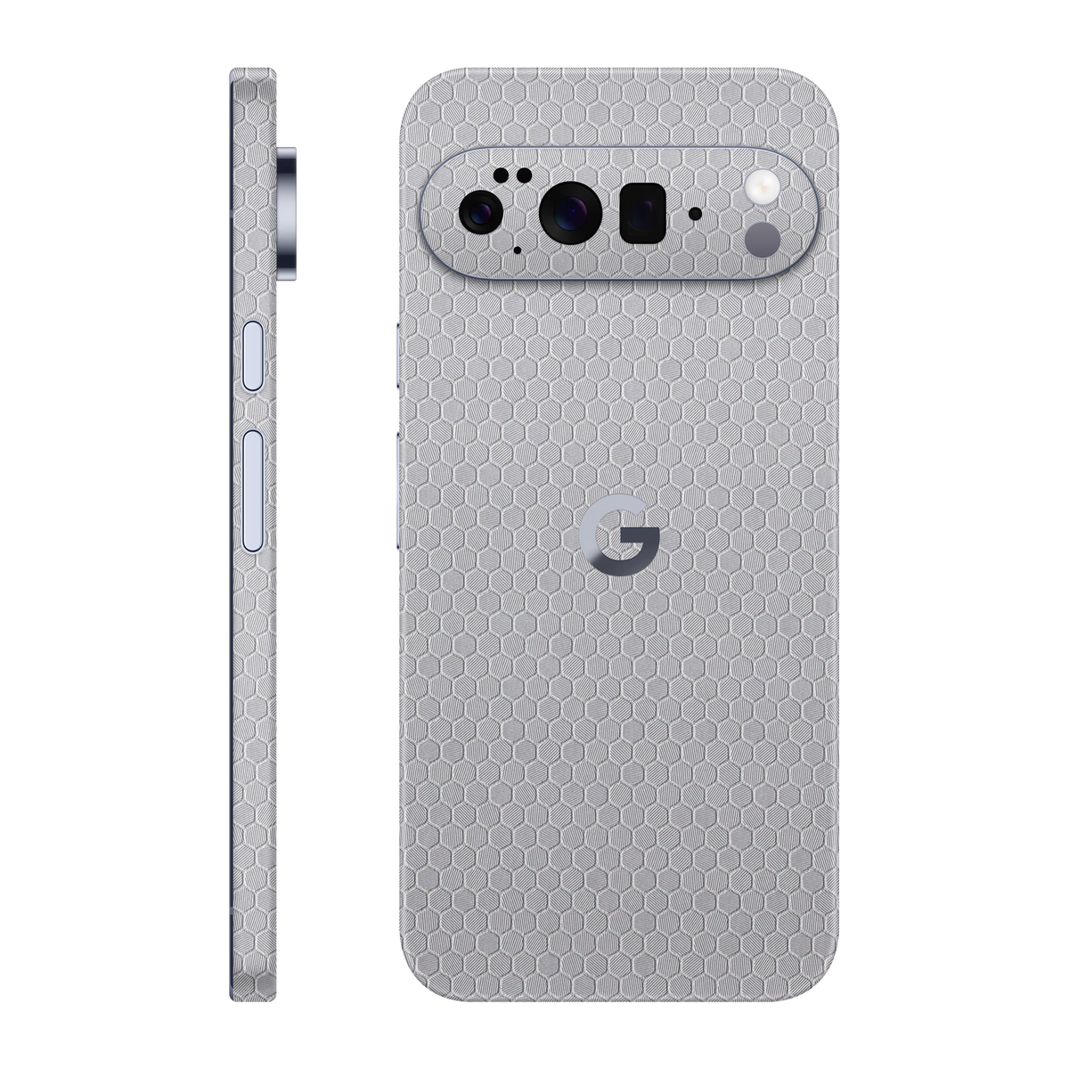 Folie de protectie pentru Google Pixel 10 Pro XL, eSkins Elegans, Skin Honeycomb Gri