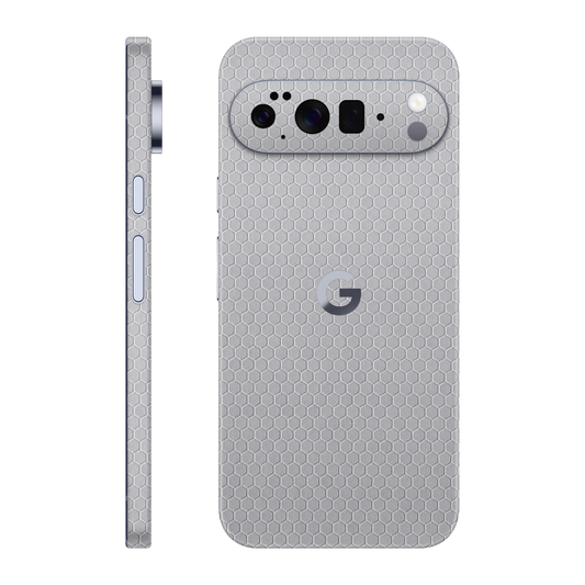 Folie de protectie pentru Google Pixel 10 Pro XL, eSkins Elegans, Skin Honeycomb Gri