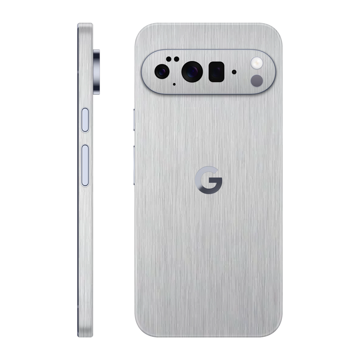 Folie de protectie pentru Google Pixel 10 Pro XL, eSkins Elegans, Skin Metalic Gri