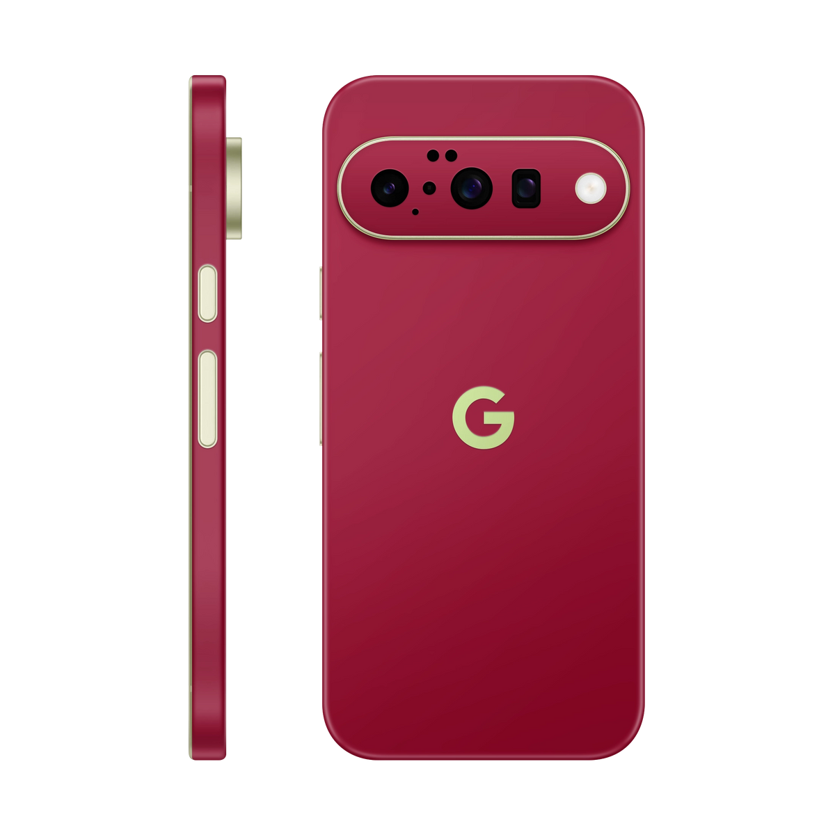 Folie de protectie pentru Google Pixel 10, eSkins Unique, Skin Mat Rosu
