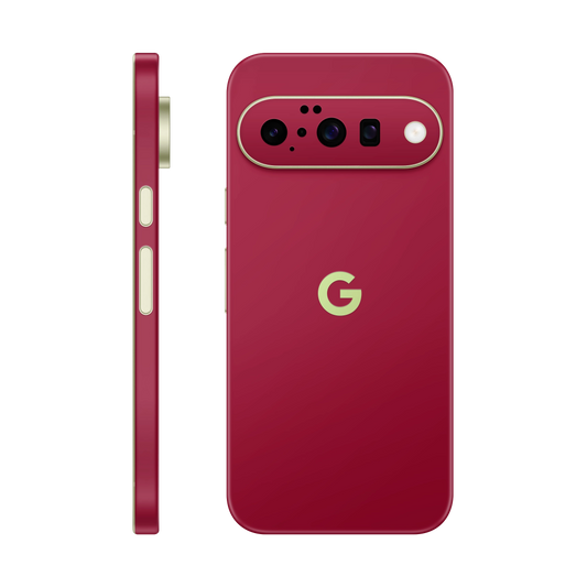 Folie de protectie pentru Google Pixel 10, eSkins Unique, Skin Mat Rosu