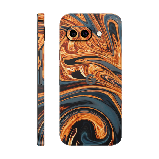 Folie de protectie Google Pixel 10a, eSkins Signature, Skin Amber Blaze