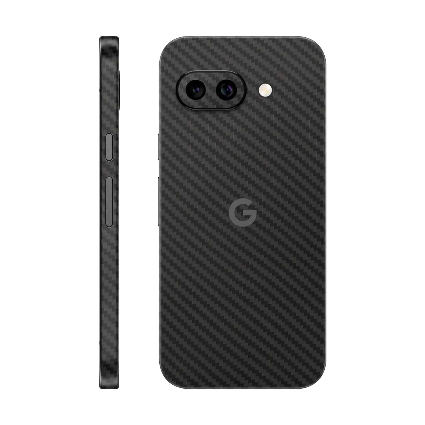Folie de protectie Google Pixel 10a, eSkins Elegans, Skin Carbon Negru