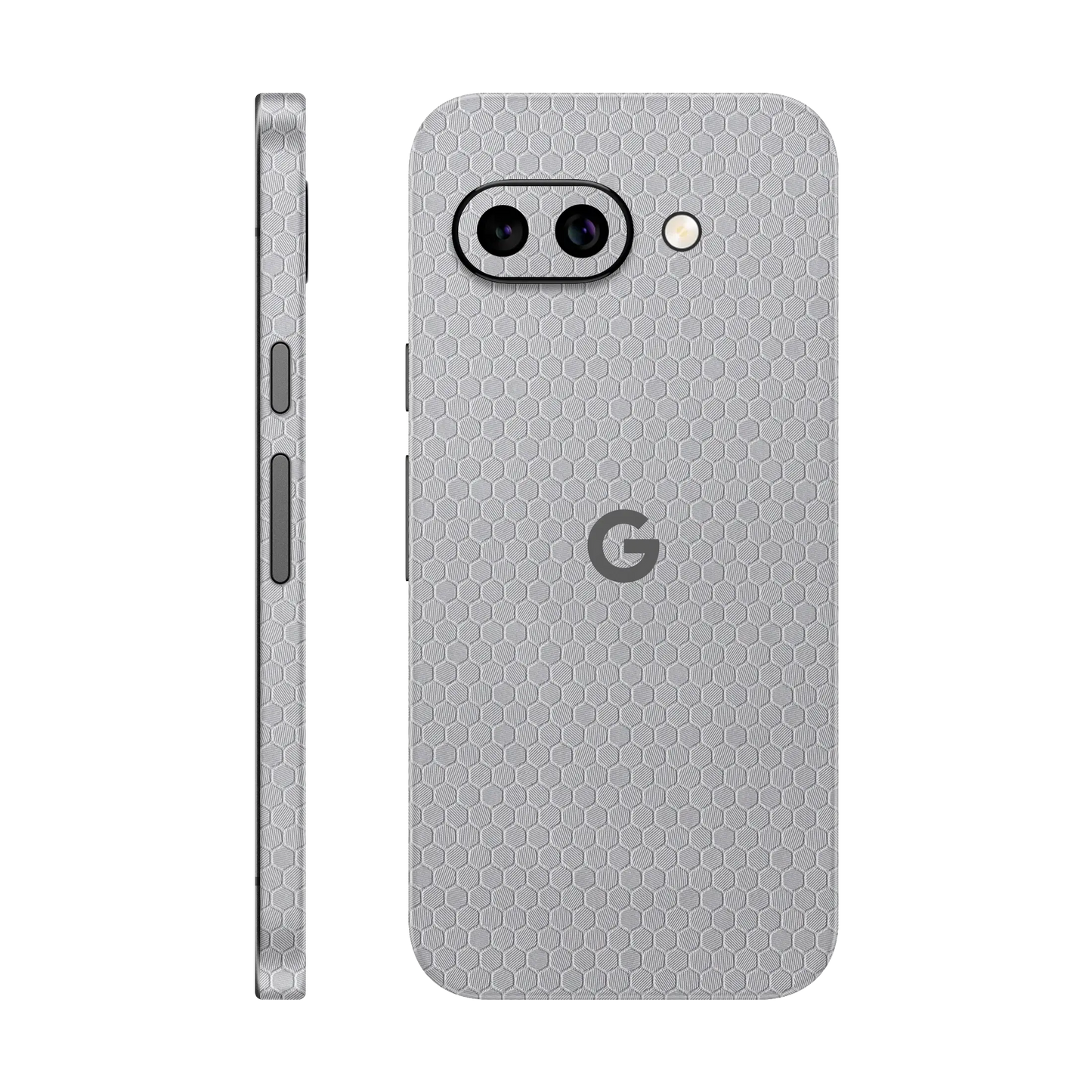 Folie de protectie Google Pixel 10a, eSkins Elegans, Skin Honeycomb Gri