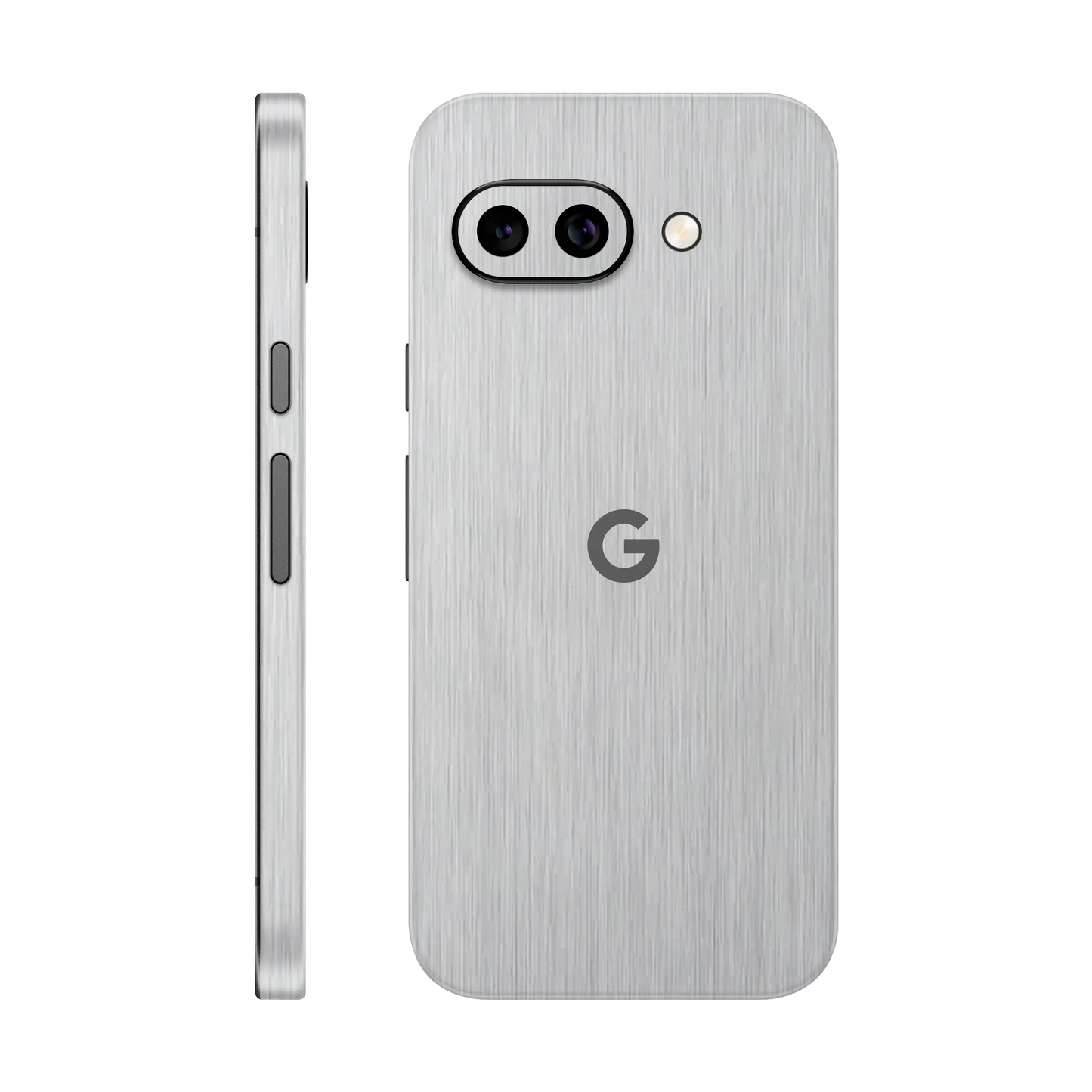 Folie de protectie Google Pixel 10a, eSkins Elegans, Skin Metalic Gri