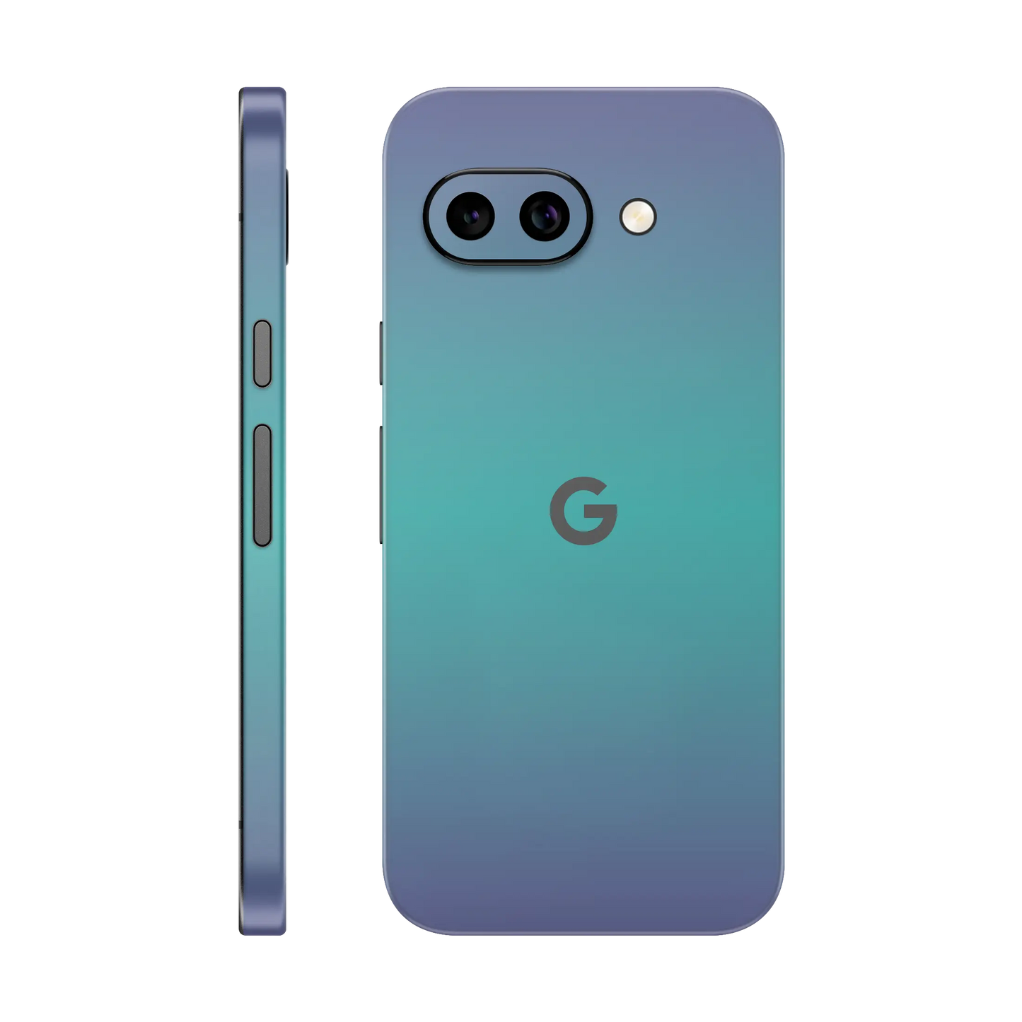 Folie de protectie Google Pixel 10a, eSkins Unique, Skin Cameleon Turcoaz-Lavanda