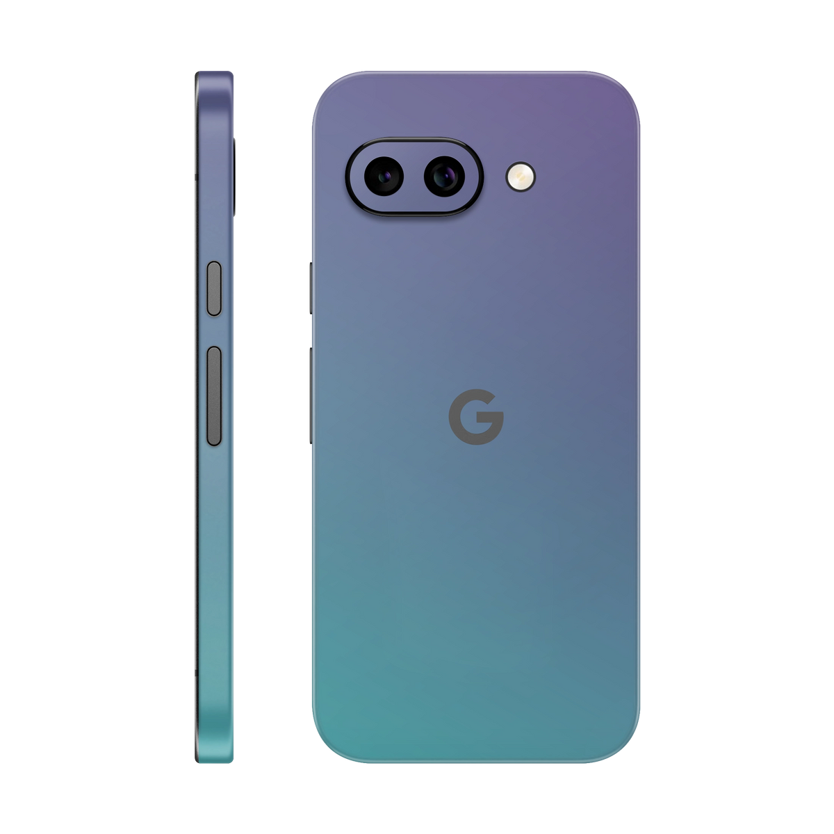 Folie de protectie pentru Google Pixel 10a, eSkins Unique, Skin Cameleon Turcoaz-Lavanda