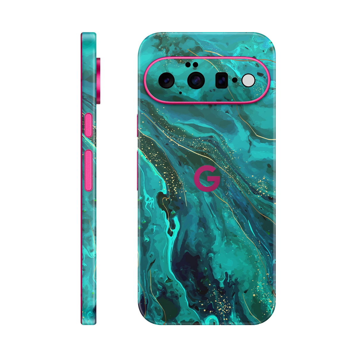 Folie de protectie pentru Google Pixel 11, eSkins Signature, Skin Celestial Lagoon
