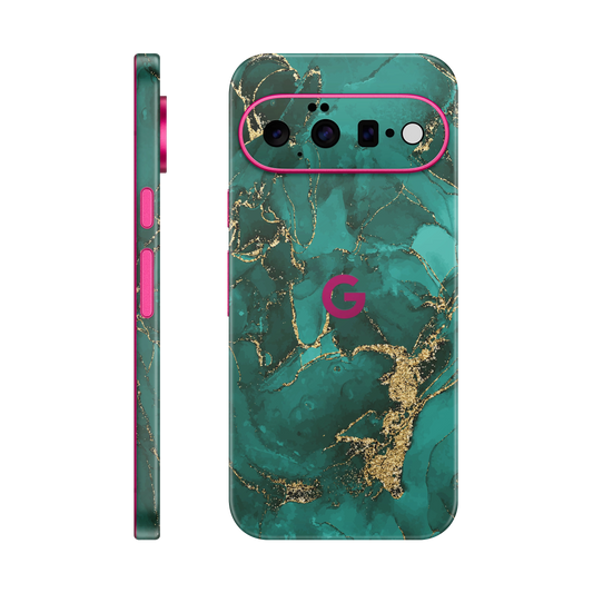 Folie de protectie pentru Google Pixel 11, eSkins Signature, Skin Ethereal Green