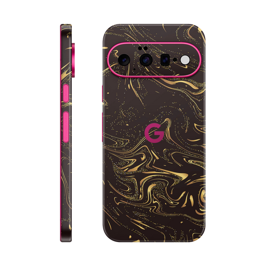 Folie de protectie pentru Google Pixel 11, eSkins Signature, Skin Golden Noir