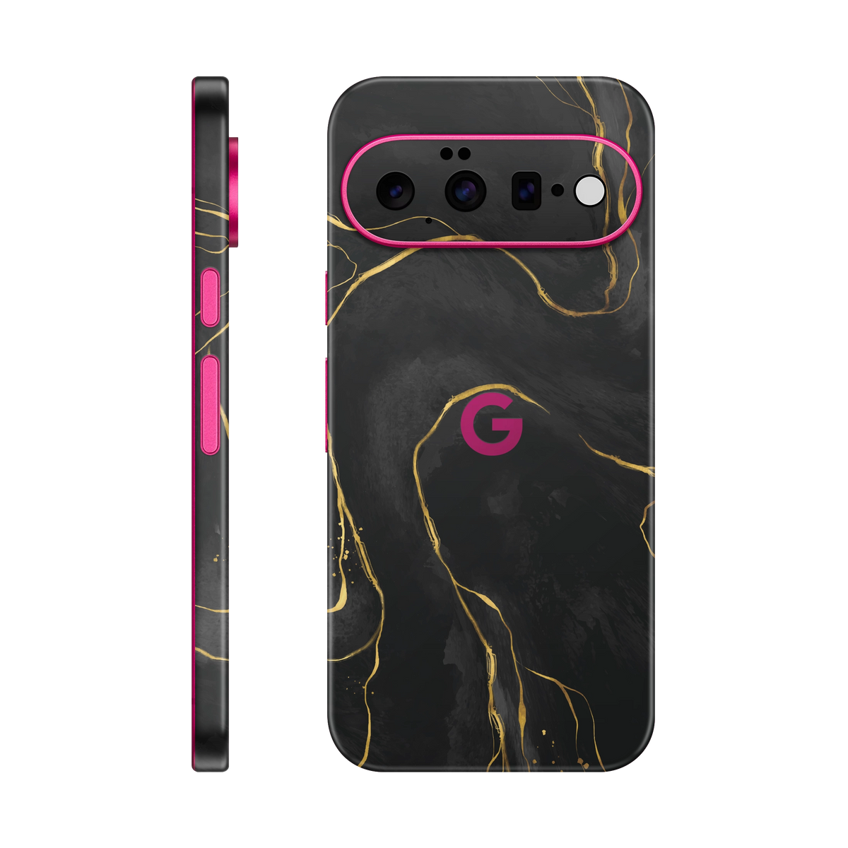 Folie de protectie pentru Google Pixel 11, eSkins Signature, Skin Golden Onyx