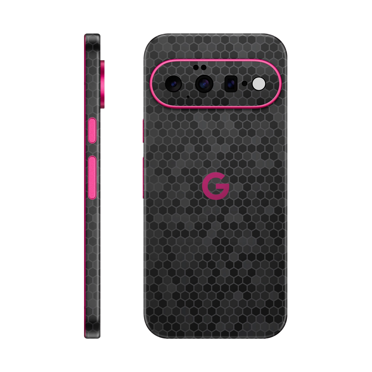 Folie de protectie pentru Google Pixel 11, eSkins Elegans, Skin Honeycomb Negru