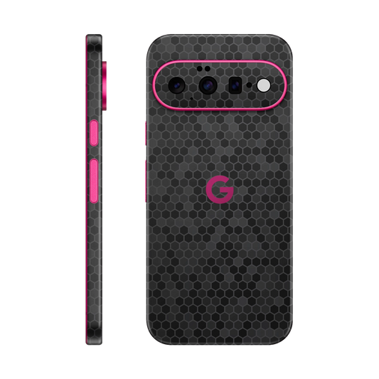 Folie de protectie pentru Google Pixel 11, eSkins Elegans, Skin Honeycomb Negru