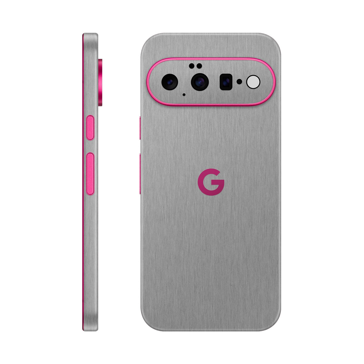 Folie de protectie pentru Google Pixel 11, eSkins Elegans, Skin Metalic Grafit