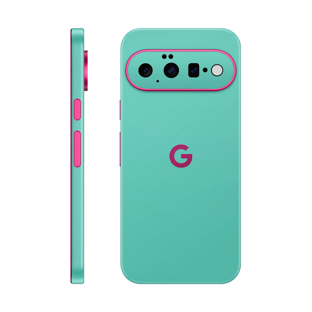 Folie de protectie pentru Google Pixel 11, eSkins Unique, Skin Mat Verde Menta
