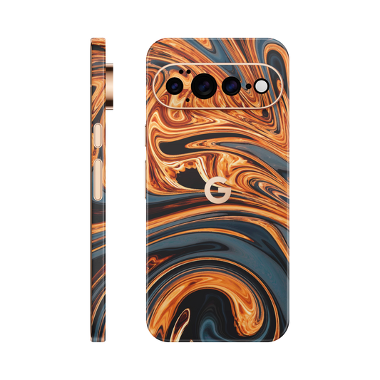 Folie de protectie pentru Google Pixel 11 Pro, eSkins Signature, Skin Amber Blaze