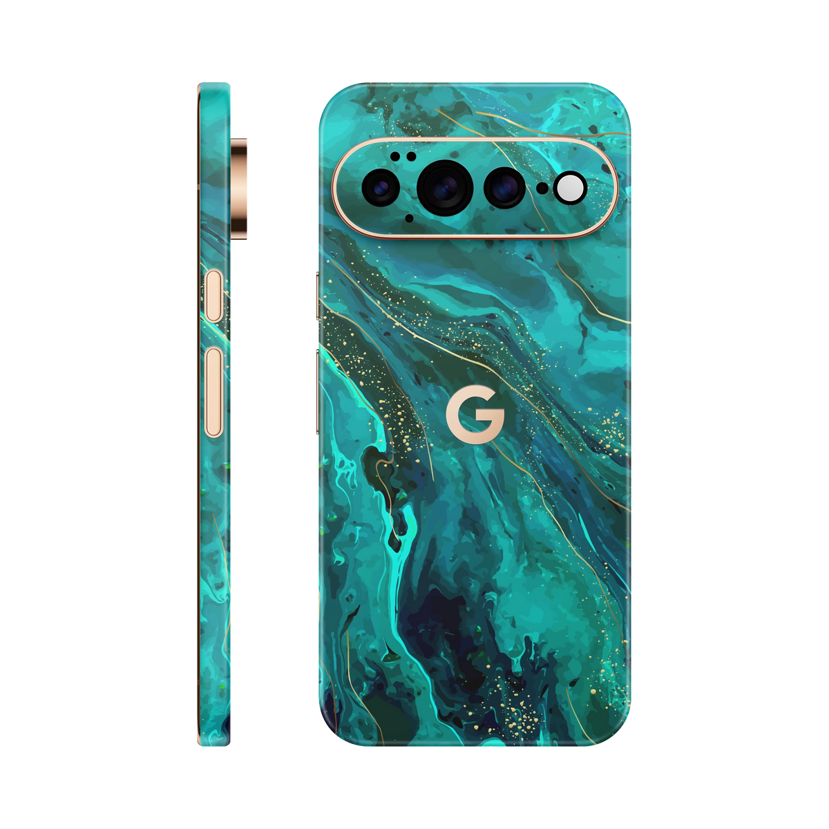 Folie de protectie pentru Google Pixel 11 Pro, eSkins Signature, Skin Celestial Lagoon