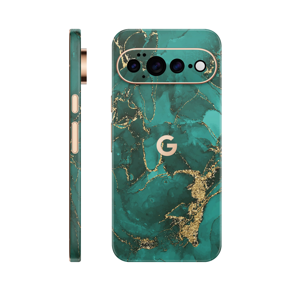 Folie de protectie pentru Google Pixel 11 Pro, eSkins Signature, Skin Ethereal Green