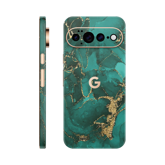 Folie de protectie pentru Google Pixel 11 Pro, eSkins Signature, Skin Ethereal Green