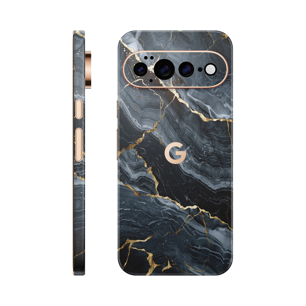 Folie de protectie pentru Google Pixel 11 Pro, eSkins Signature, Skin Gilded Abyss