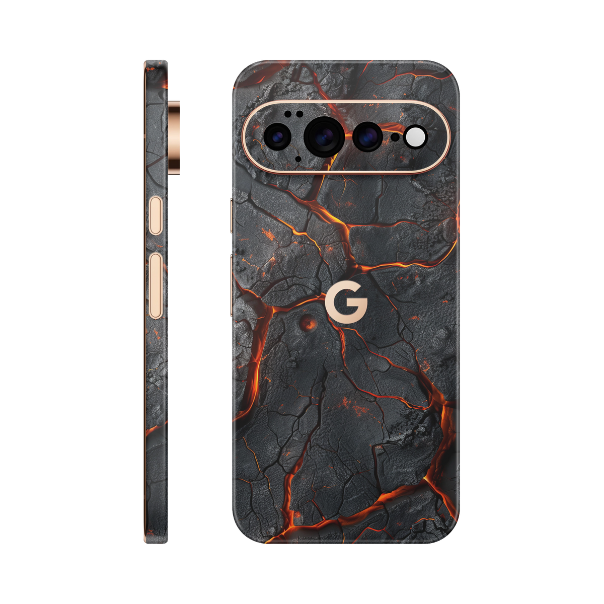 Folie de protectie pentru Google Pixel 11 Pro, eSkins Signature, Skin Inferno Crust