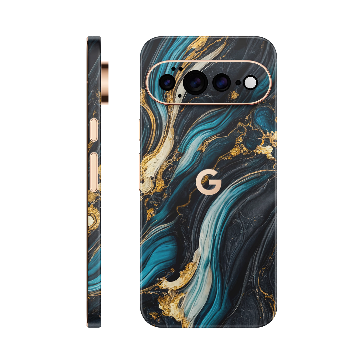 Folie de protectie pentru Google Pixel 11 Pro, eSkins Signature, Skin Mystic Ocean