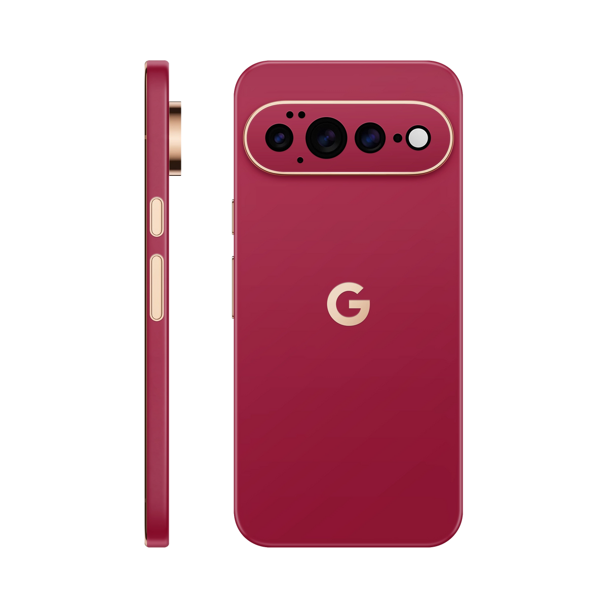 Folie de protectie pentru Google Pixel 11 Pro, eSkins Unique, Skin Mat Rosu