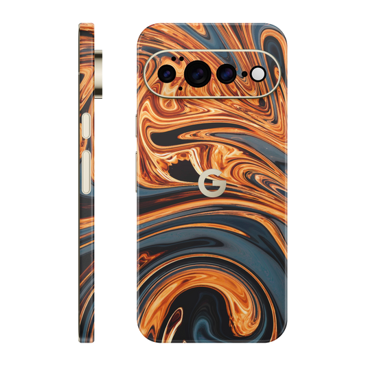 Folie de protectie pentru Google Pixel 11 Pro XL, eSkins Signature, Skin Amber Blaze