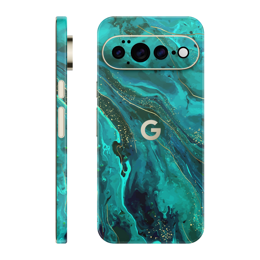 Folie de protectie pentru Google Pixel 11 Pro XL, eSkins Signature, Skin Celestial Lagoon