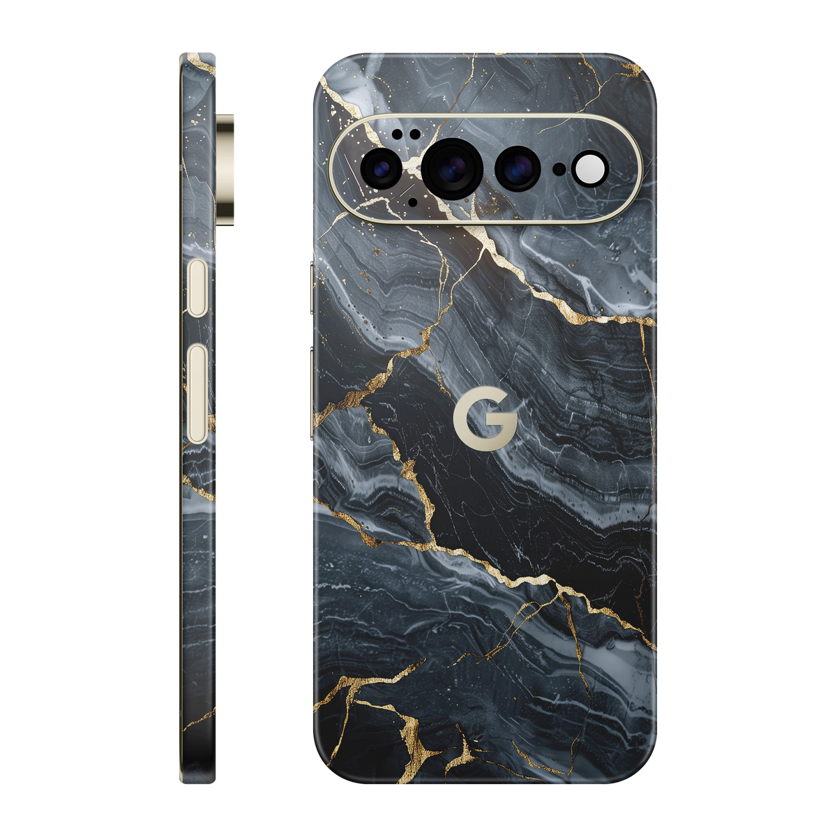 Folie de protectie pentru Google Pixel 11 Pro XL, eSkins Signature, Skin Gilded Abyss