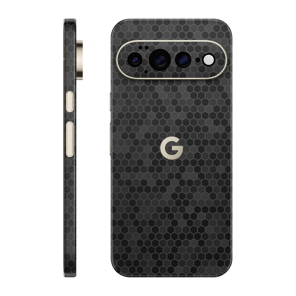 Folie de protectie pentru Google Pixel 11 Pro XL, eSkins Elegans, Skin Honeycomb Negru