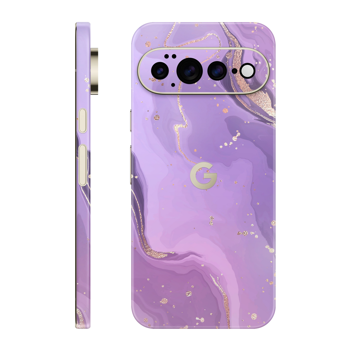 Folie de protectie pentru Google Pixel 11 Pro XL, eSkins Signature, Skin Lavender Swirl